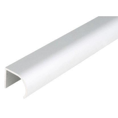 Fogantyú profil alumínium 19 mm x 25 mm x 1 000 mm ezüst Fogantyú profil alumínium 19 mm x 25 mm x 1 000 mm ezüst