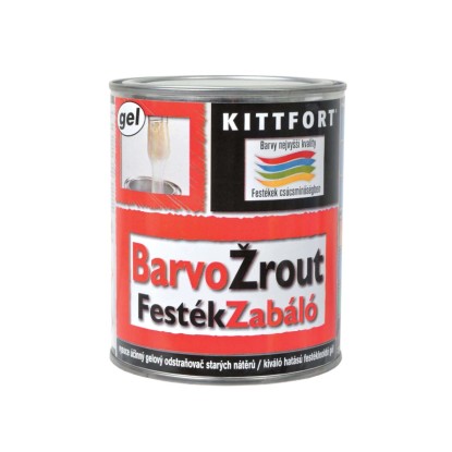 Festékes doboz BarvoŽrout FestékZabáló festékeltávolítóval a Kittforttól. Festékes doboz BarvoŽrout FestékZabáló festékeltávolítóval a Kittforttól.
