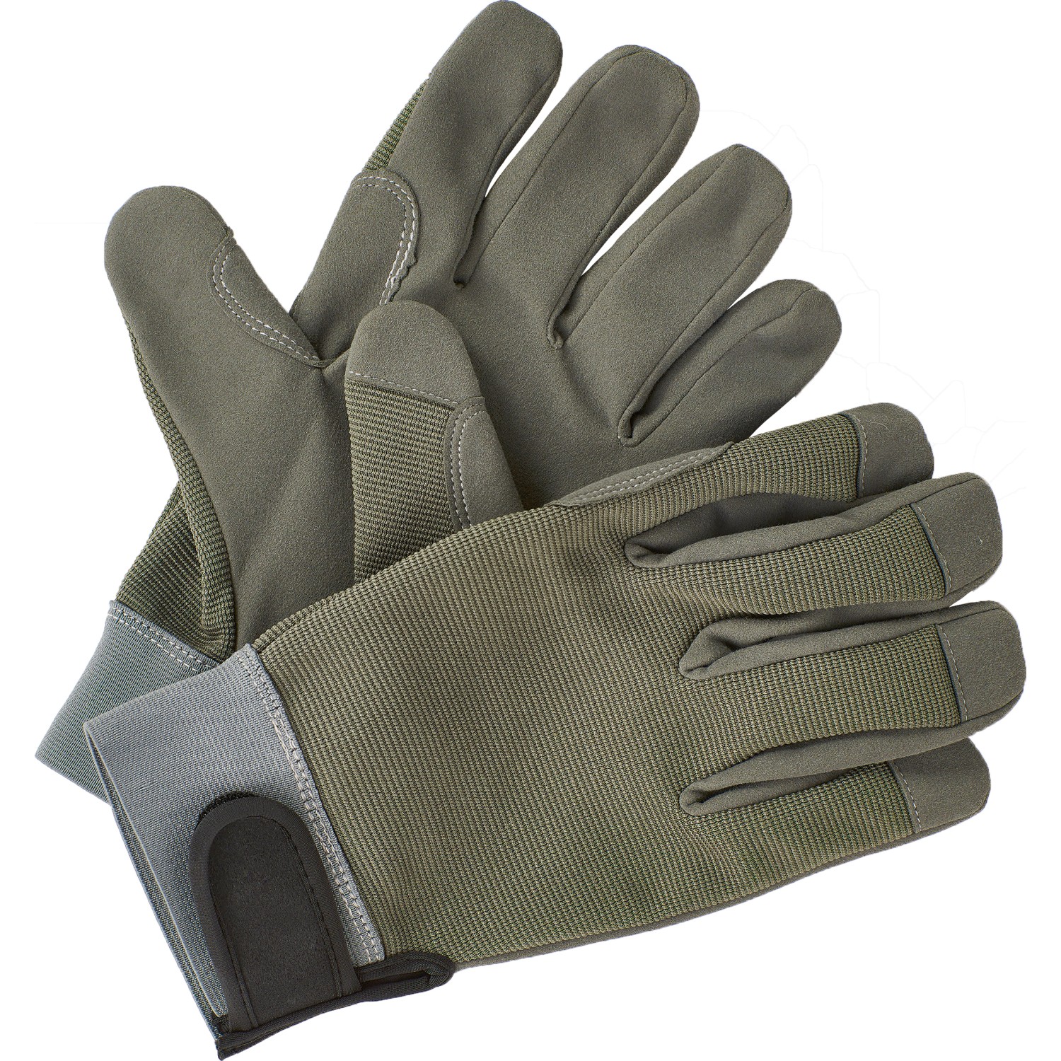 LUX-TOOLS kerti kesztyű olajzöld 8-as méret LUX-TOOLS kerti kesztyű olajzöld 8-as méret