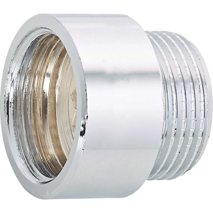 OBI csaphosszabbító 24,1 mm (Rp 3/4) x 26,4 mm (R 3/4) krómozott sárgaréz 15 mm OBI csaphosszabbító 24,1 mm (Rp 3/4) x 26,4 mm (R 3/4) krómozott sárgaréz 15 mm