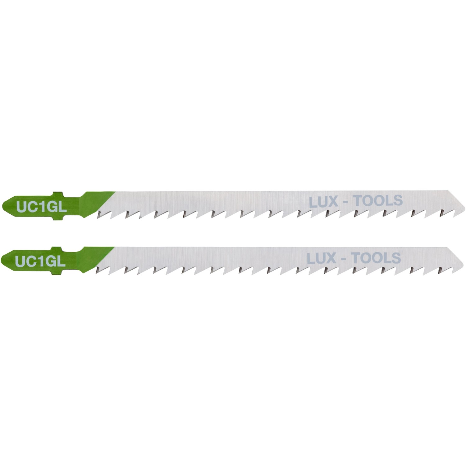 LUX-TOOLS dekopírfűrészlap faanyag vágásához, hosszú, kúposra köszörült, T-szár, LUX-TOOLS dekopírfűrészlap faanyag vágásához, hosszú, kúposra köszörült, T-szár,