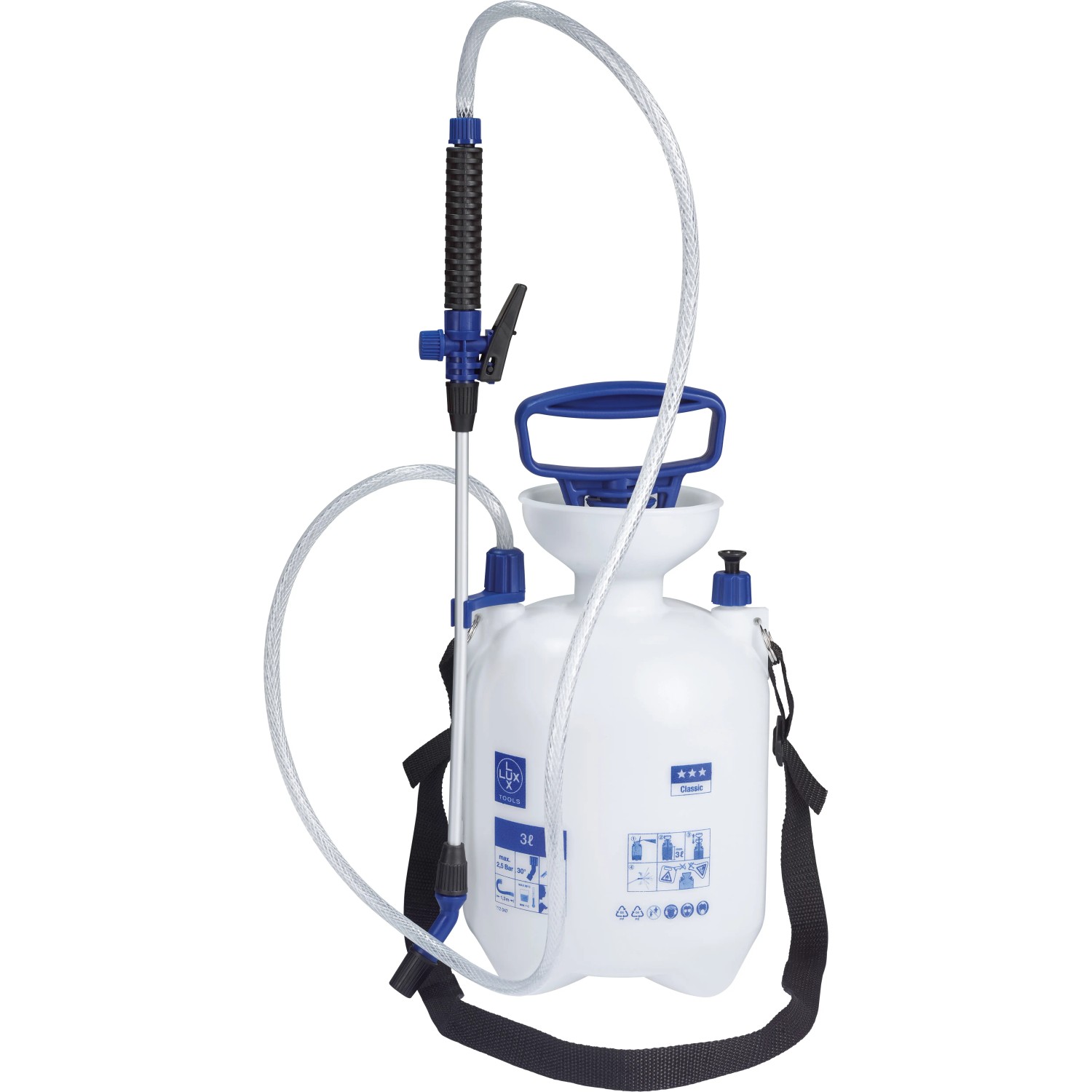 LUX-TOOLS Classic túlnyomásos permetező 3 l LUX-TOOLS Classic túlnyomásos permetező 3 l