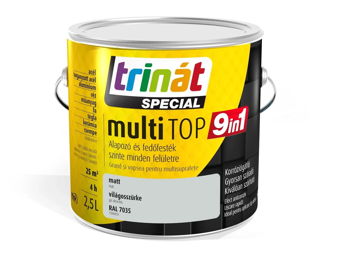 Trinát Multitop 9 in 1 szürke 2,5 liter Trinát Multitop 9 in 1 szürke 2,5 liter
