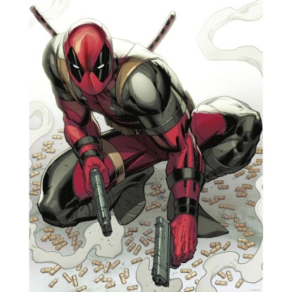 Komar Marvel Deadpool Bullets falikép 40 cm x 50 cm piros Komar Marvel Deadpool Bullets falikép 40 cm x 50 cm piros