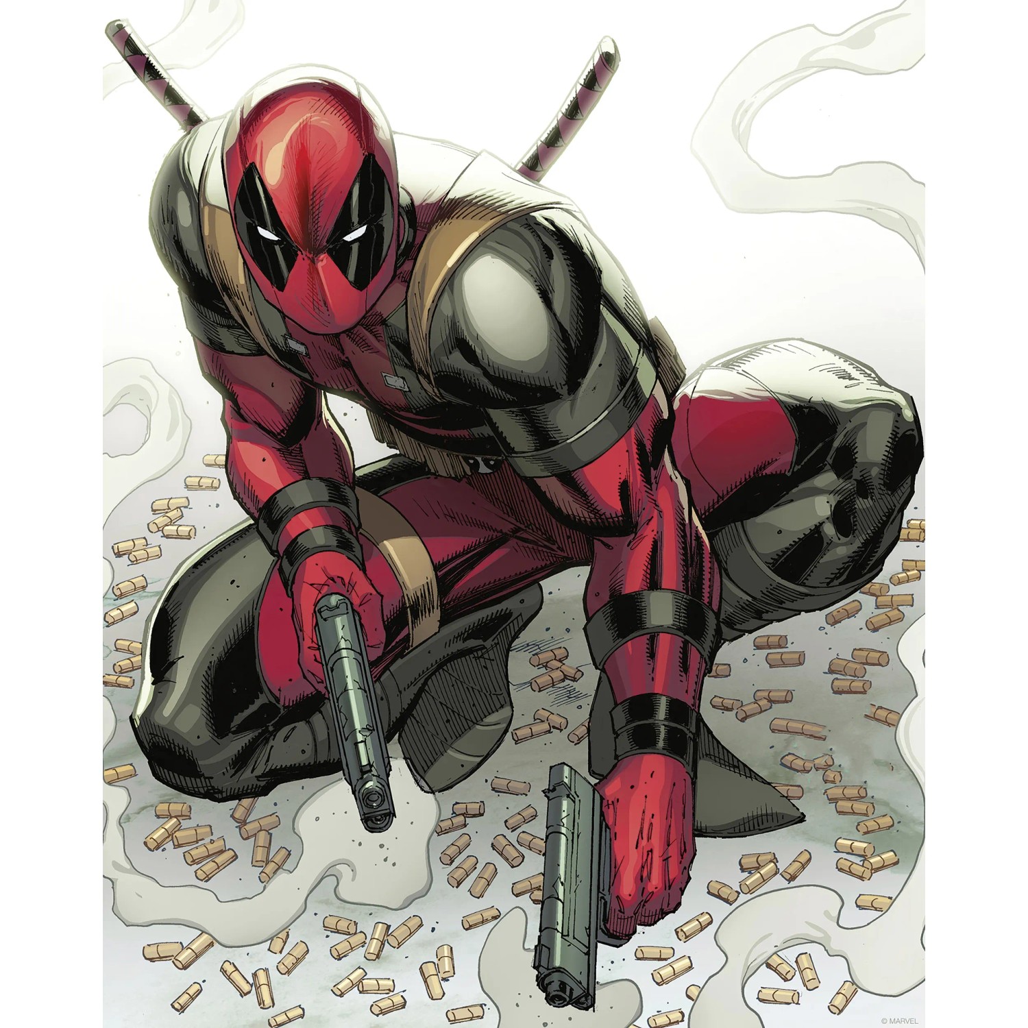 Komar Marvel Deadpool Bullets falikép 40 cm x 50 cm piros Komar Marvel Deadpool Bullets falikép 40 cm x 50 cm piros