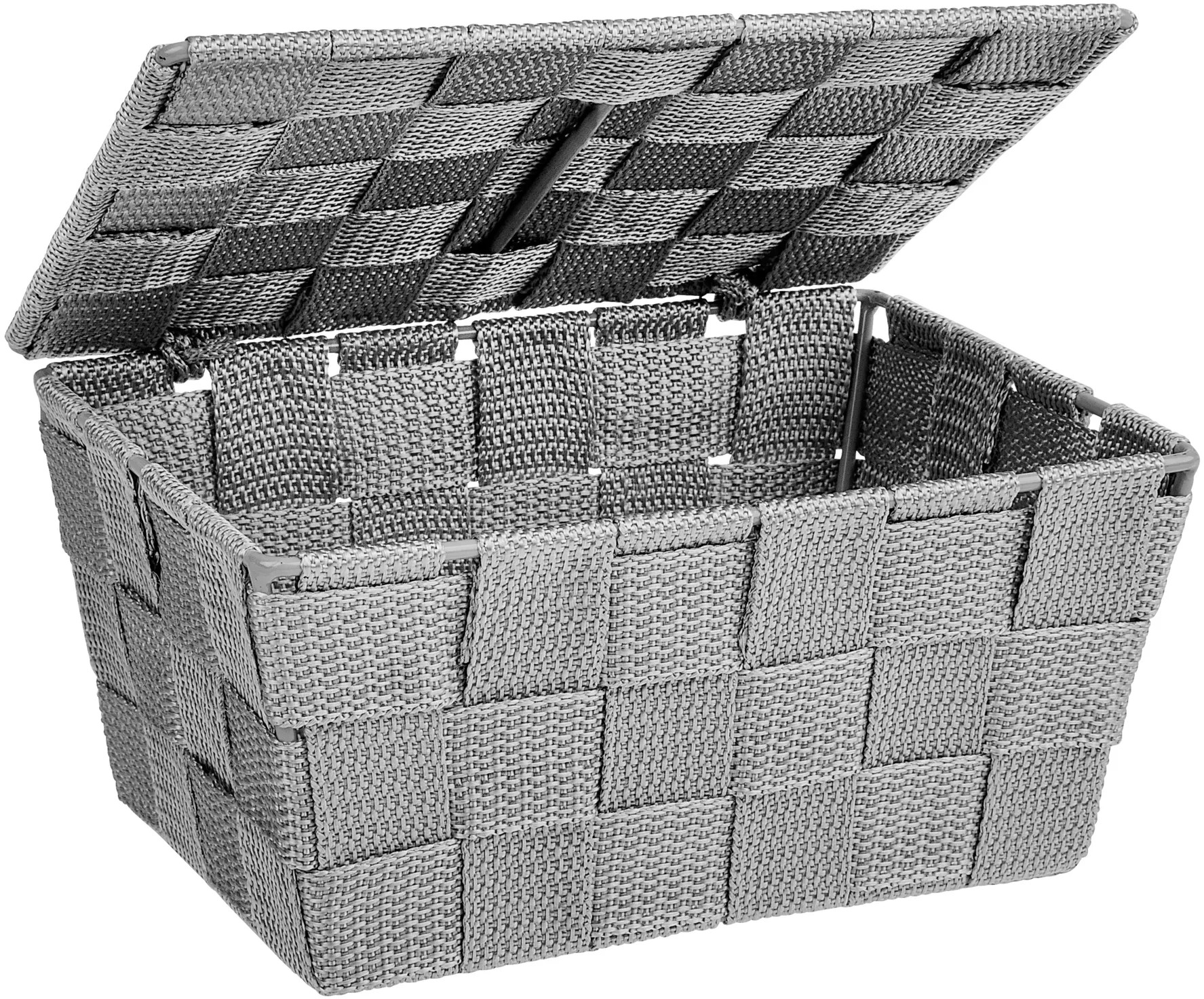 Wenko Adria fedeles fürdőszobai kosár szürke Wenko Adria fedeles fürdőszobai kosár szürke