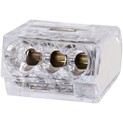 LUX dugaszolható kapocs 3 pólusú 0,5 mm - 2,5 mm 10 darab LUX dugaszolható kapocs 3 pólusú 0,5 mm - 2,5 mm 10 darab