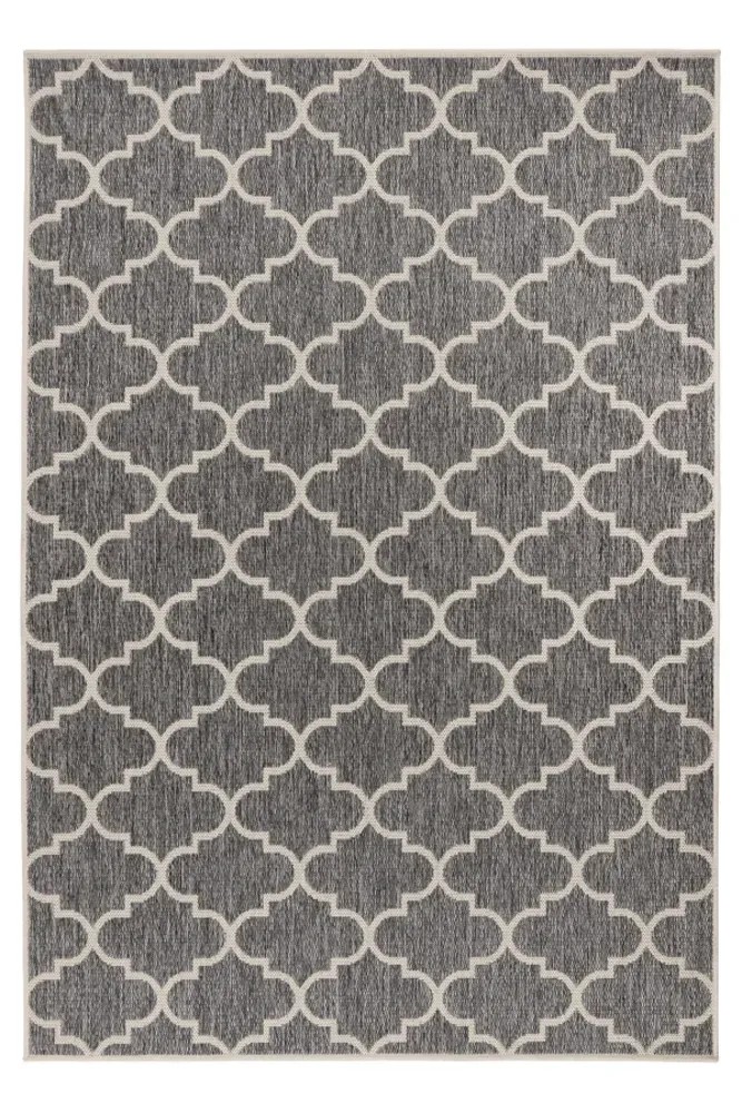 Kültéri Szőnyeg Casa 604 silver 80 cm x 150 cm Kültéri Szőnyeg Casa 604 silver 80 cm x 150 cm