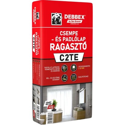Csempe és padlólap ragasztó C2TE Csempe és padlólap ragasztó C2TE