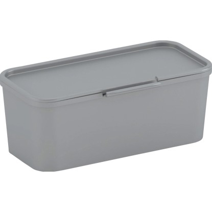 Divider Low tárolódoboz fedéllel szürke Divider Low tárolódoboz fedéllel szürke