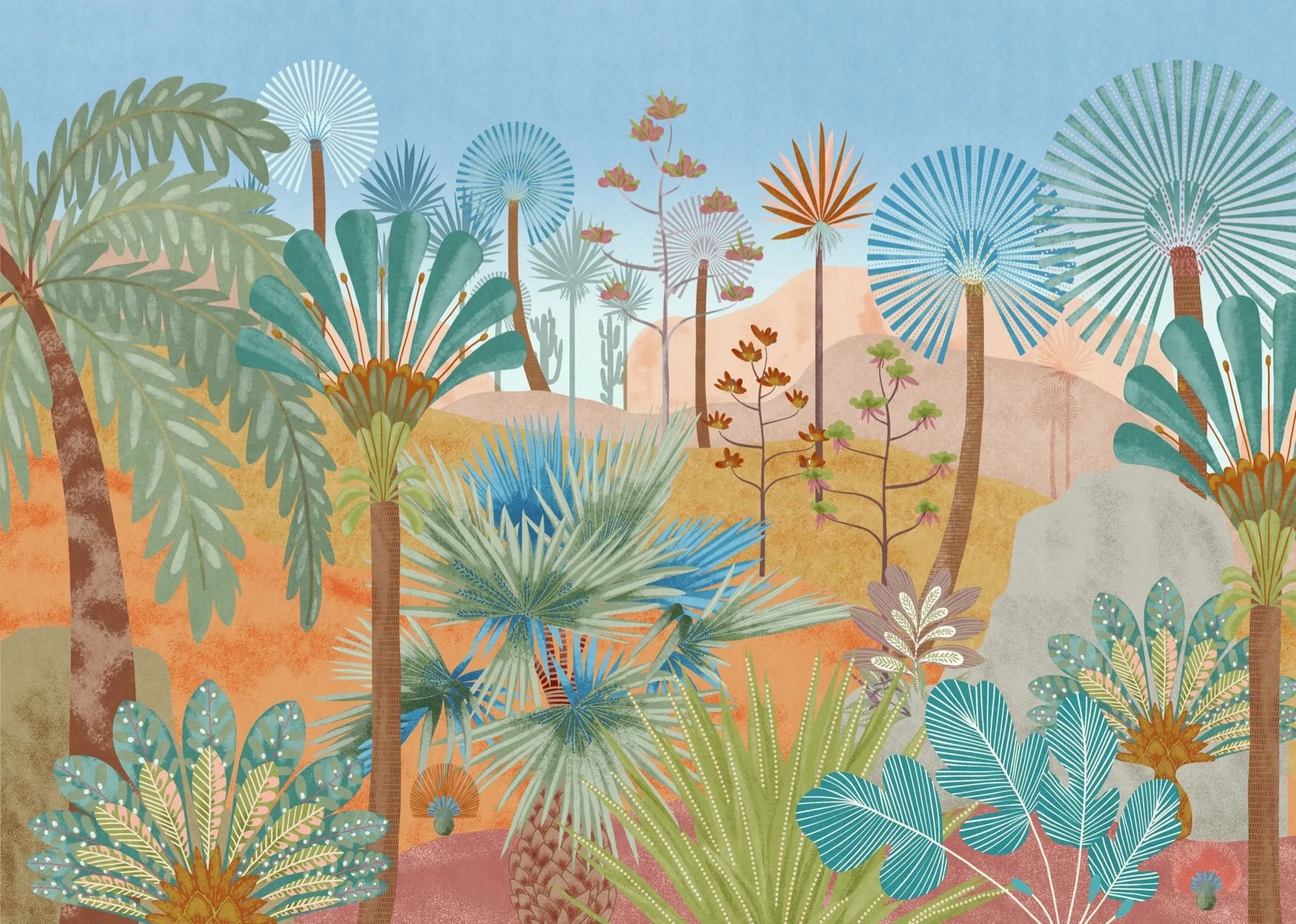 Komar Colinas vliestapéta 350 cm x 250 cm Komar Colinas vliestapéta 350 cm x 250 cm