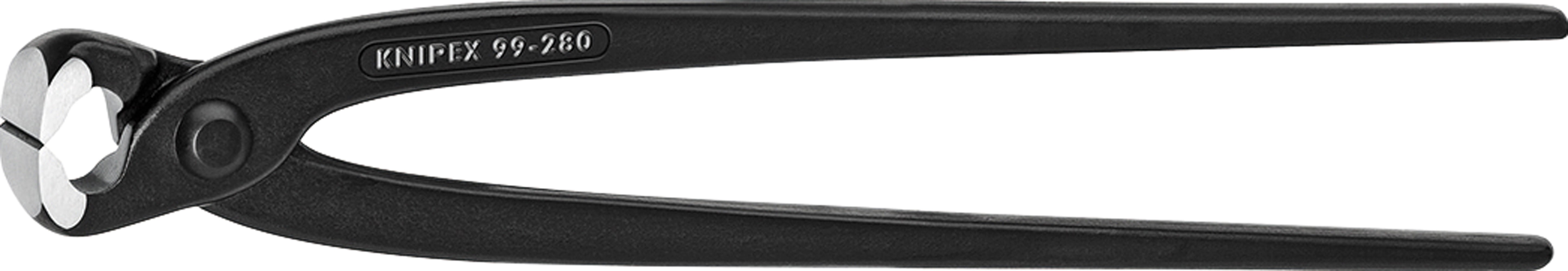 Knipex homlokcsípőfogó fekete atramentált 280 mm Knipex homlokcsípőfogó fekete atramentált 280 mm