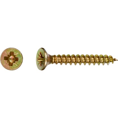 LUX-TOOLS süllyesztettfejű univerzális csavar PZ-behajtás 4 mm x 25 mm 200 db LUX-TOOLS süllyesztettfejű univerzális csavar PZ-behajtás 4 mm x 25 mm 200 db