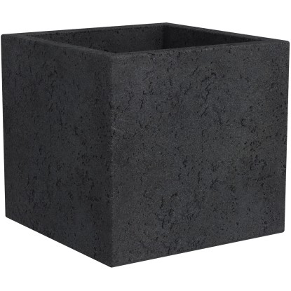 Scheurich C-Cube 240 virágtartó 38 cm fekete Scheurich C-Cube 240 virágtartó 38 cm fekete