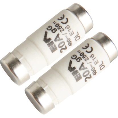 Olvadóbiztosíték DL E16 20 A 400 V 2 darab Olvadóbiztosíték DL E16 20 A 400 V 2 darab