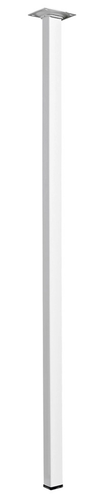 Hettich asztalláb 25 mm x 25 mm x 800 mm fehér Hettich asztalláb 25 mm x 25 mm x 800 mm fehér