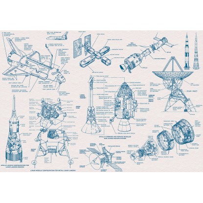 Komar vlies fotótapéta Spacecraft Architecture 400 cm x 280 cm Komar vlies fotótapéta Spacecraft Architecture 400 cm x 280 cm