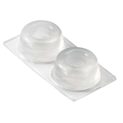 Ajtóütköző 22 mm x 10 mm transzparens Ajtóütköző 22 mm x 10 mm transzparens
