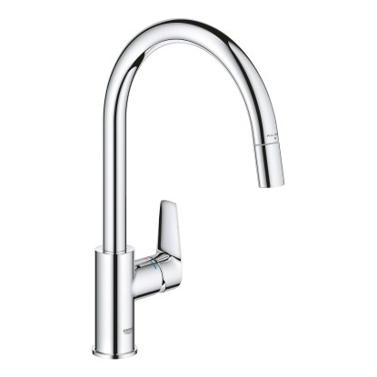 Grohe QuickFix Start Edge konyhai csaptelep kihúzható zuhanyfejjel Grohe QuickFix Start Edge konyhai csaptelep kihúzható zuhanyfejjel