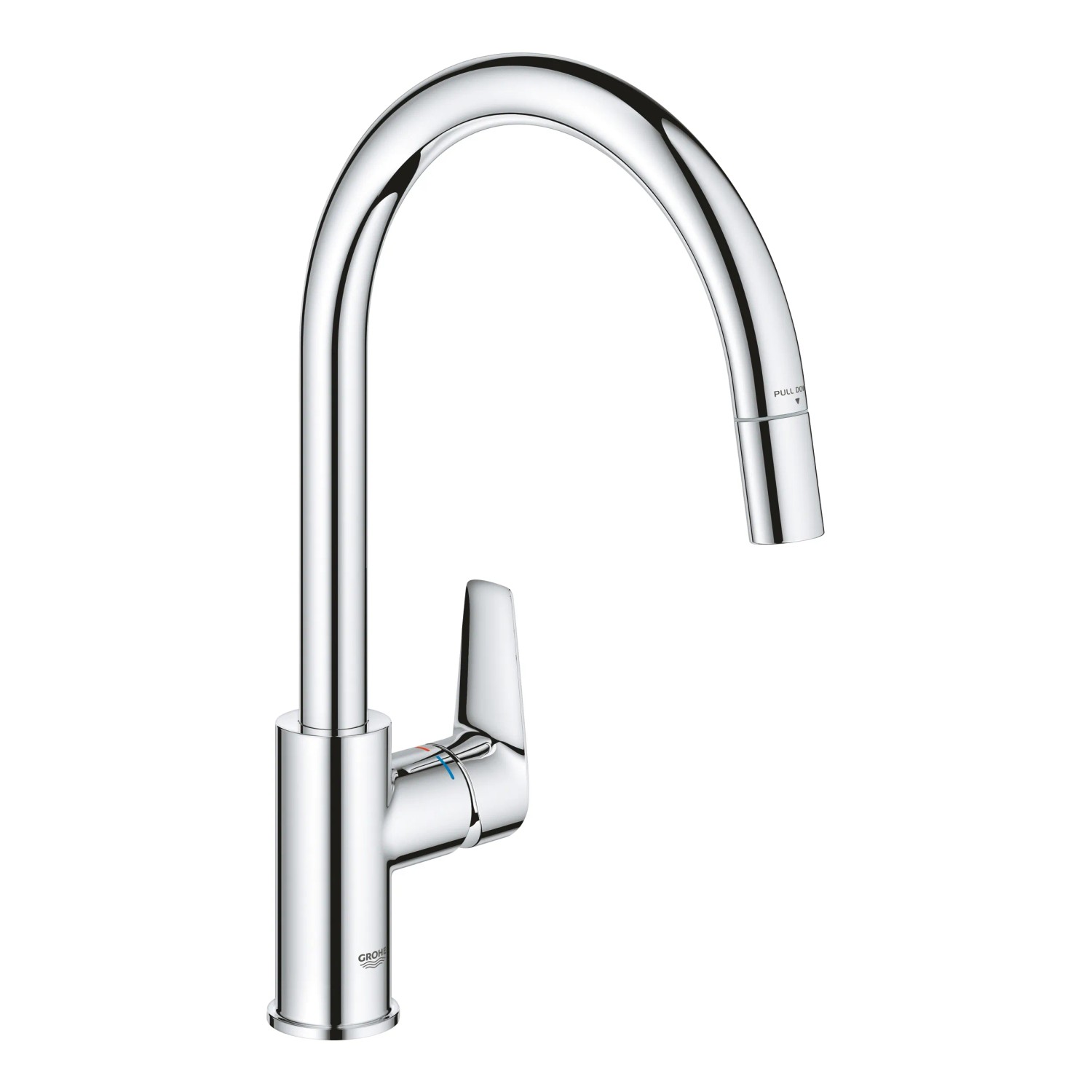 Grohe QuickFix Start Edge konyhai csaptelep kihúzható zuhanyfejjel Grohe QuickFix Start Edge konyhai csaptelep kihúzható zuhanyfejjel