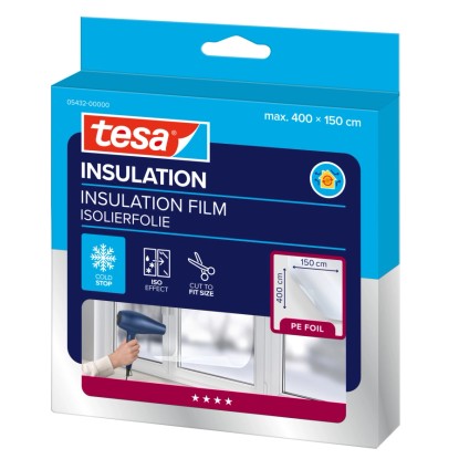 Tesamoll Thermo Cover ablakszigetelő fólia 4 m x 1,5 m Tesamoll Thermo Cover ablakszigetelő fólia 4 m x 1,5 m