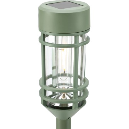 Zöld napelemes LED dekorációs karó lámpás kivitelben, 48 cm magas, kertbe és erkélyre. Zöld napelemes LED dekorációs karó lámpás kivitelben, 48 cm magas, kertbe és erkélyre.