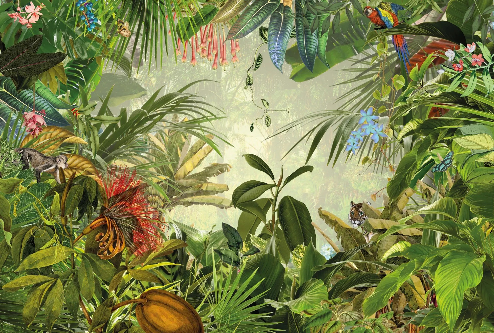 Komar nemszőtt fotótapéta Into the Wild 368 cm x 248 cm FSC Komar nemszőtt fotótapéta Into the Wild 368 cm x 248 cm FSC