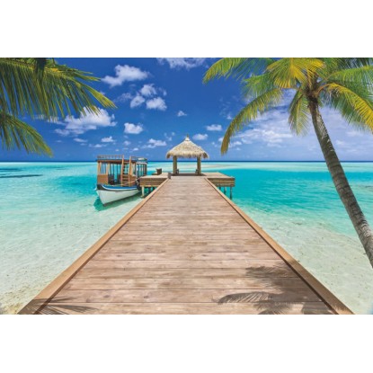 Komar fotótapéta Beach Resort 368 cm x 254 cm FSC Komar fotótapéta Beach Resort 368 cm x 254 cm FSC