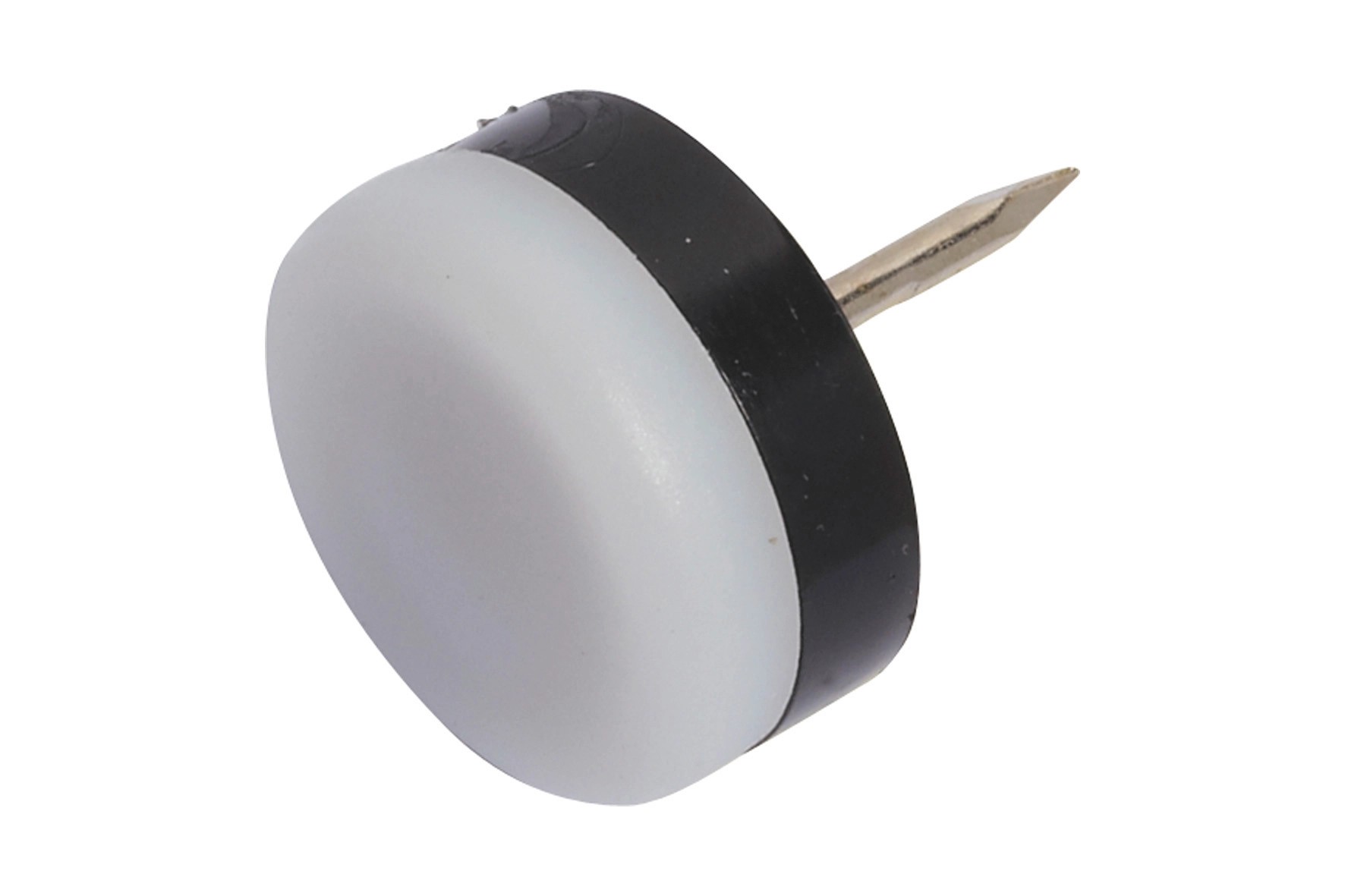 Műanyag bútoralátét szeggel átmérő 22 mm 8 darab fehér Műanyag bútoralátét szeggel átmérő 22 mm 8 darab fehér