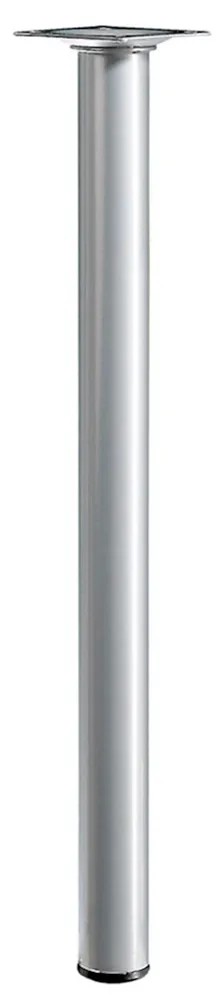 Hettich asztalláb átmérője 30 mm x 400 mm alumínium hatású Hettich asztalláb átmérője 30 mm x 400 mm alumínium hatású