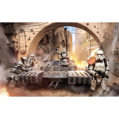 Komar vlies fotótapéta Star Wars Tanktrooper 400 cm x 250 cm Komar vlies fotótapéta Star Wars Tanktrooper 400 cm x 250 cm