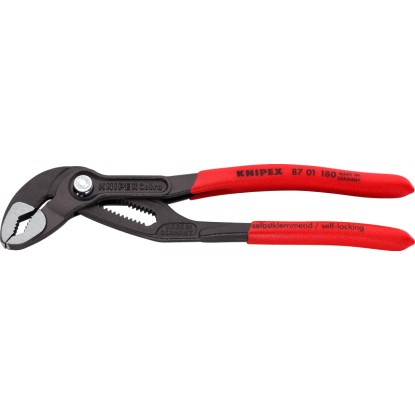 Knipex csőfogó Cobra szürke atramentált 180 mm Knipex csőfogó Cobra szürke atramentált 180 mm