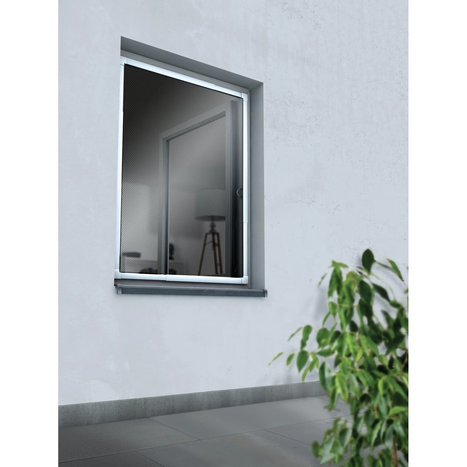 Teleszkópos keretes szúnyogháló ablakra 120 cm x 140 cm fehér Teleszkópos keretes szúnyogháló ablakra 120 cm x 140 cm fehér