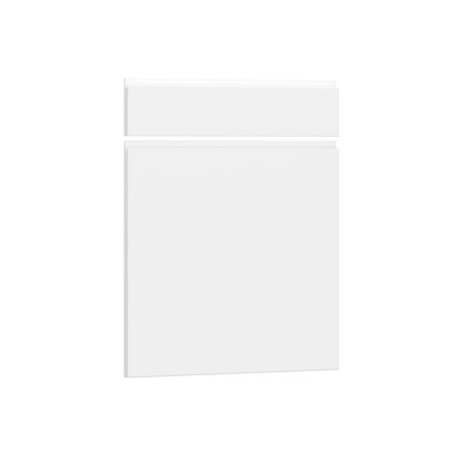 Verona előlap 60 cm x 56 cm + 60 cm x 14 cm fényes fehér Verona előlap 60 cm x 56 cm + 60 cm x 14 cm fényes fehér