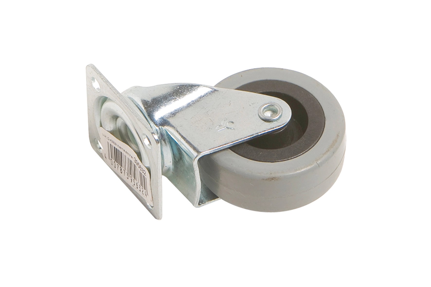 Önbeálló készülékgörgő lemezzel és siklócsapággyal, 50 mm, 35 kg Önbeálló készülékgörgő lemezzel és siklócsapággyal, 50 mm, 35 kg