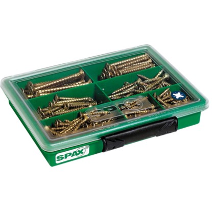 Spax Z szortírozott kereszthornyos csavar sárga Spax Z szortírozott kereszthornyos csavar sárga