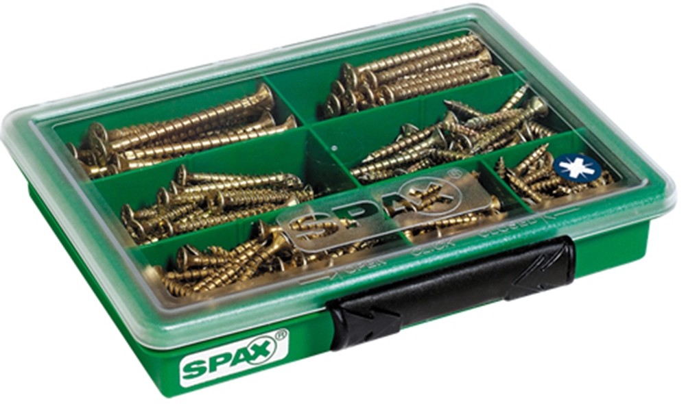 Spax Z szortírozott kereszthornyos csavar sárga Spax Z szortírozott kereszthornyos csavar sárga