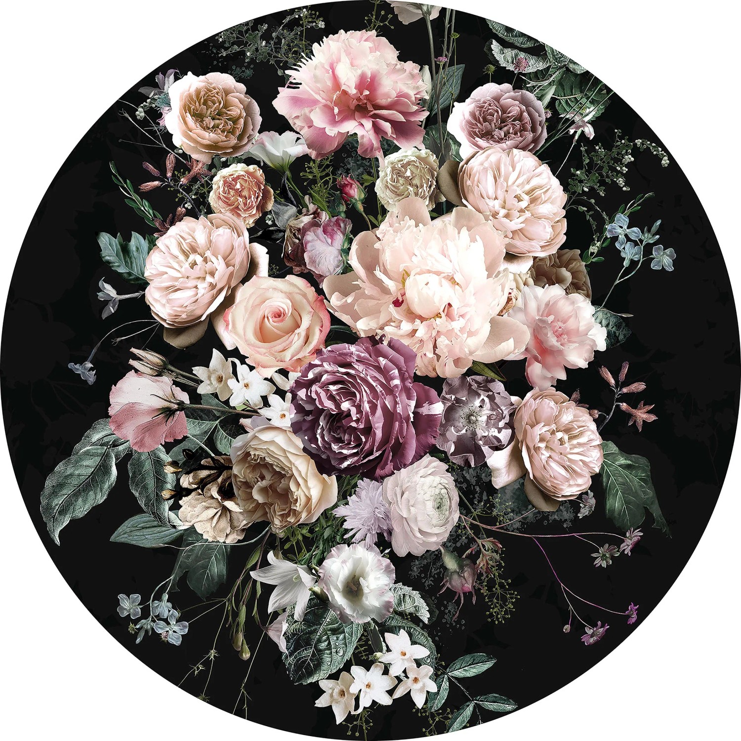 Komar nemszőtt fotótapéta Enchanted Flowers öntapadó 125 cm átmérő Komar nemszőtt fotótapéta Enchanted Flowers öntapadó 125 cm átmérő