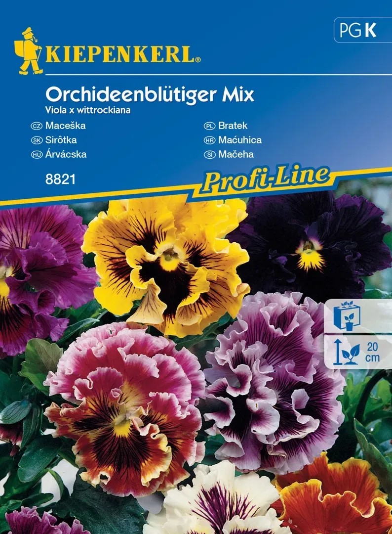 Kiepenkerl Virágmagok Orchidea virágú keverék, különböző színek. Kiepenkerl Virágmagok Orchidea virágú keverék, különböző színek.