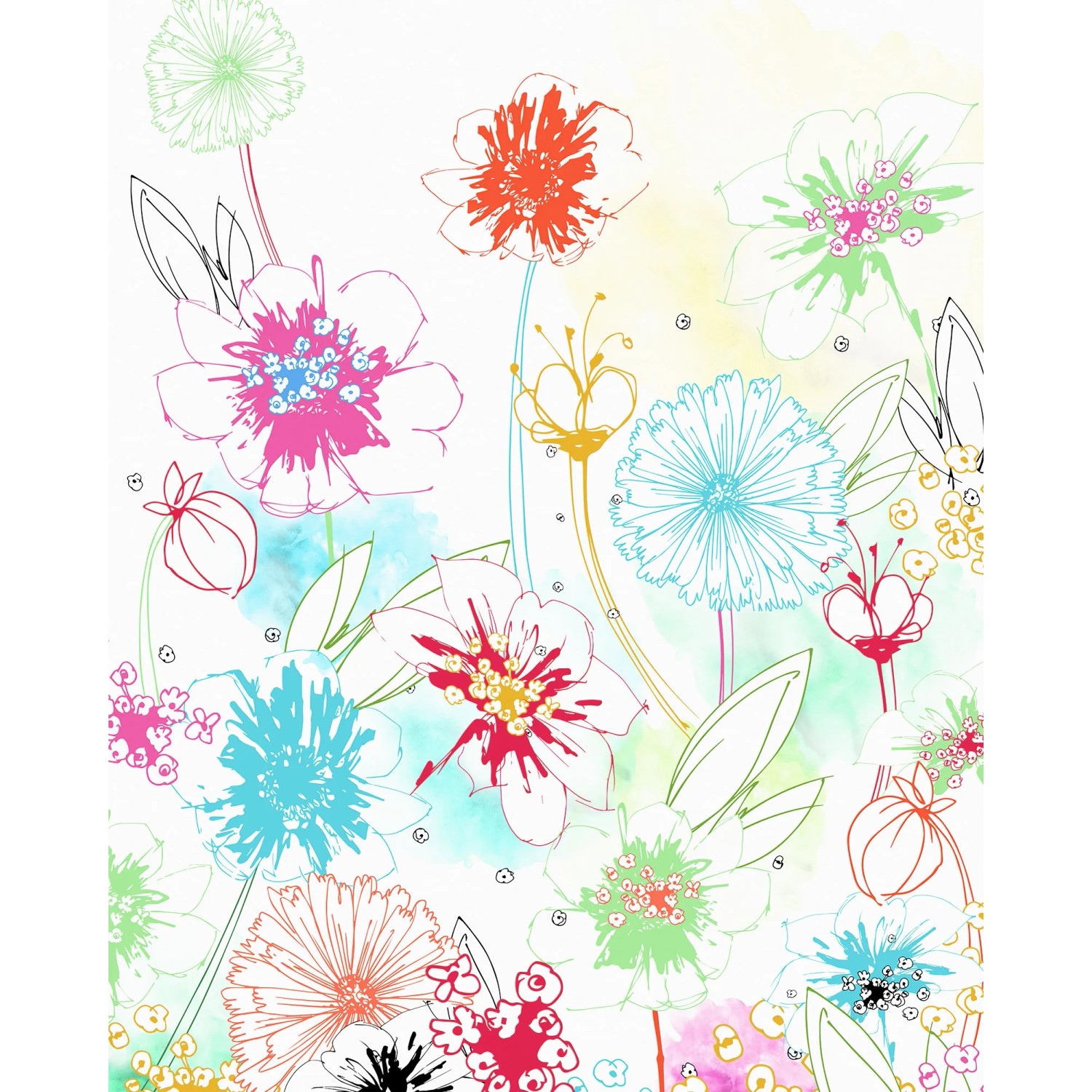 Komar vlies fotótapéta Joyful 200 cm x 250 cm Komar vlies fotótapéta Joyful 200 cm x 250 cm