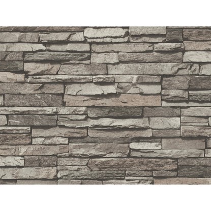 A.S. Creation Dekora Natur 6 fátyoltapéta, kő, szürke FSC® A.S. Creation Dekora Natur 6 fátyoltapéta, kő, szürke FSC®