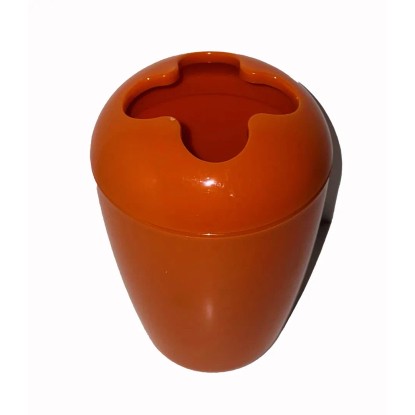 Fogkefetartó fedővel narancssárga Fogkefetartó fedővel narancssárga