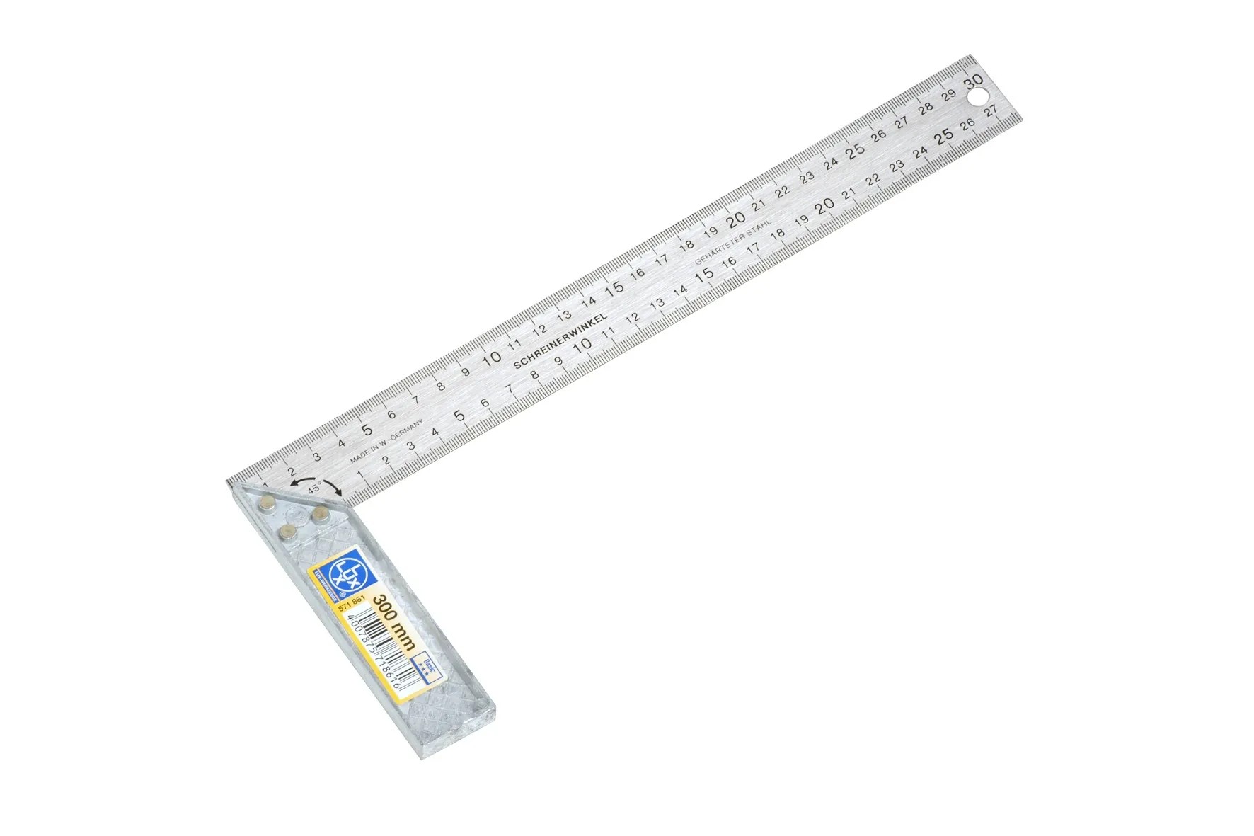 LUX derékszögsablon Classic 300 mm LUX derékszögsablon Classic 300 mm