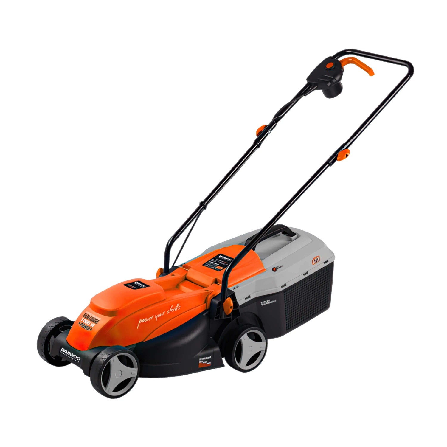 Daewoo elektromos fűnyíró DLMJ1000E 1000W 32 cm 25 l Daewoo elektromos fűnyíró DLMJ1000E 1000W 32 cm 25 l