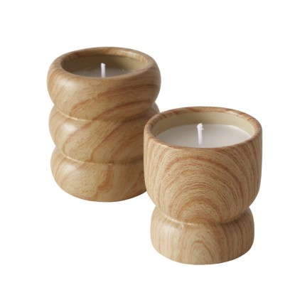 Boltze Home gyertya gyertyatartóban Leano 2-féle változatban 6,5 x 7,5 cm natúr Boltze Home gyertya gyertyatartóban Leano 2-féle változatban 6,5 x 7,5 cm natúr