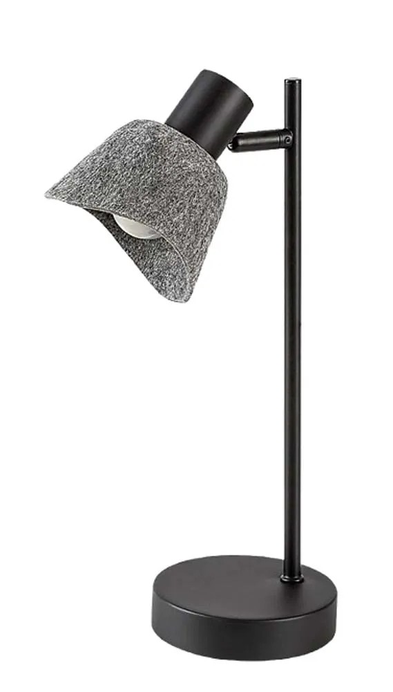 Rábalux Farelia beltéri asztali lámpa fekete E14 1X10W IP20 Rábalux Farelia beltéri asztali lámpa fekete E14 1X10W IP20