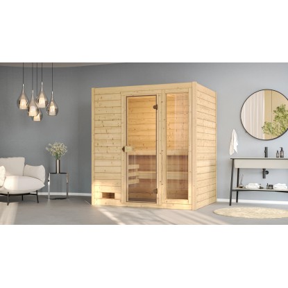 Weka Valida 2 GTF tömörfa szauna kályha nélkül natúr hatású 189 cm x 139 cm Weka Valida 2 GTF tömörfa szauna kályha nélkül natúr hatású 189 cm x 139 cm