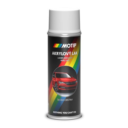 Motip Skoda Akril lakk matt Fehér 200 ml Motip Skoda Akril lakk matt Fehér 200 ml