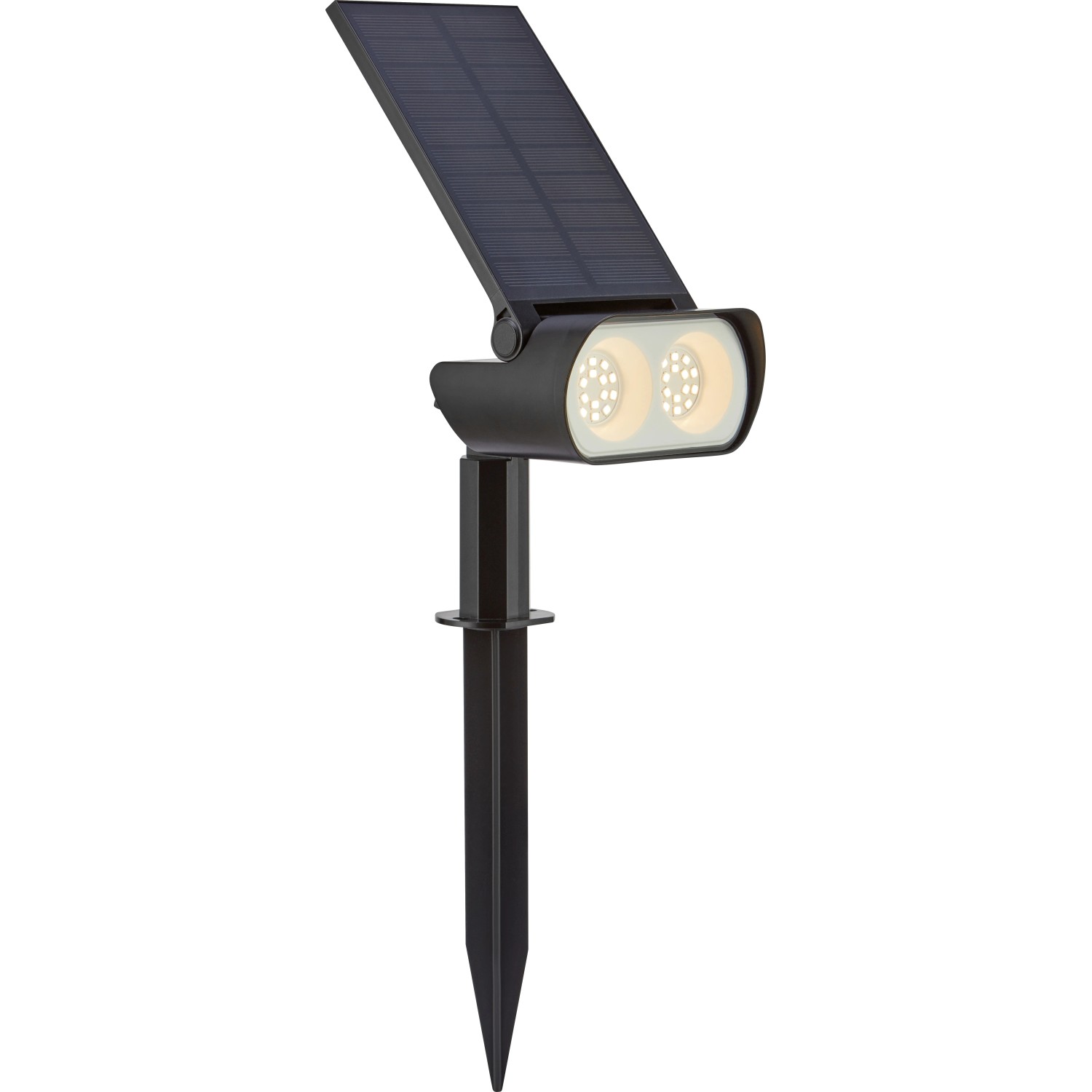 Napelemes spotlámpa Cosenza LED-es 35 cm x 19,5 cm x 9,5 cm fekete Napelemes spotlámpa Cosenza LED-es 35 cm x 19,5 cm x 9,5 cm fekete