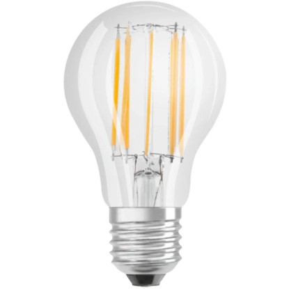 Osram LED-izzó E27 villanykörte alakú 11 W 1521 lm 10,5 cm x 6 cm (Ma x Át) Osram LED-izzó E27 villanykörte alakú 11 W 1521 lm 10,5 cm x 6 cm (Ma x Át)